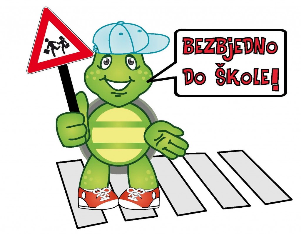 logo bezbjedno do skole