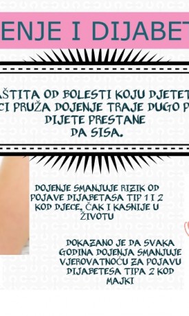 Dojenje kao prevencija dijabetesu