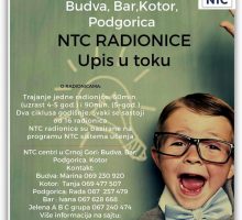 Novi ciklus NTC radionica u Budvi, Baru, Kotoru i Podgorici