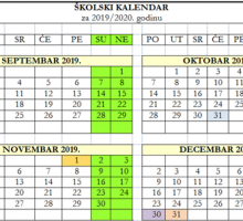 U školske klupe se vraćaju od 2. septembra