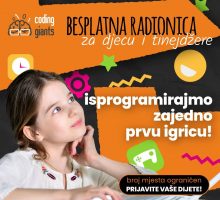 Prijavite djecu za besplatne časove programiranja u Coding Giants