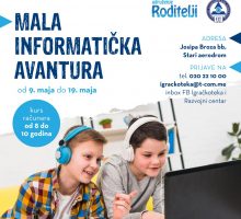 Od utorka besplatan informatički kurs za osnovce