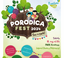 U subotu najveći porodični događaj: Svi u park, na Festival roditeljstva Porodica Fest