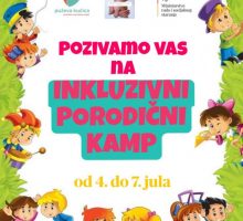 Prijavite djecu za Inkluzivni porodični kamp u Bijelom Polju