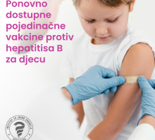 Opet dostupne pojedinačne vakcine protiv hepatitisa B za djecu