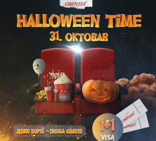 Halloween noć, specijalne cijene ulaznica i novi filmovi u Cineplexxu