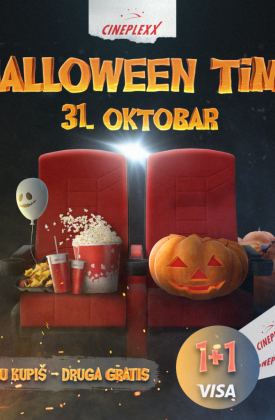 Halloween noć, specijalne cijene ulaznica i novi filmovi u Cineplexxu