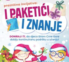 Praznična inicijativa udruženja Roditelji: I paketići i znanje!